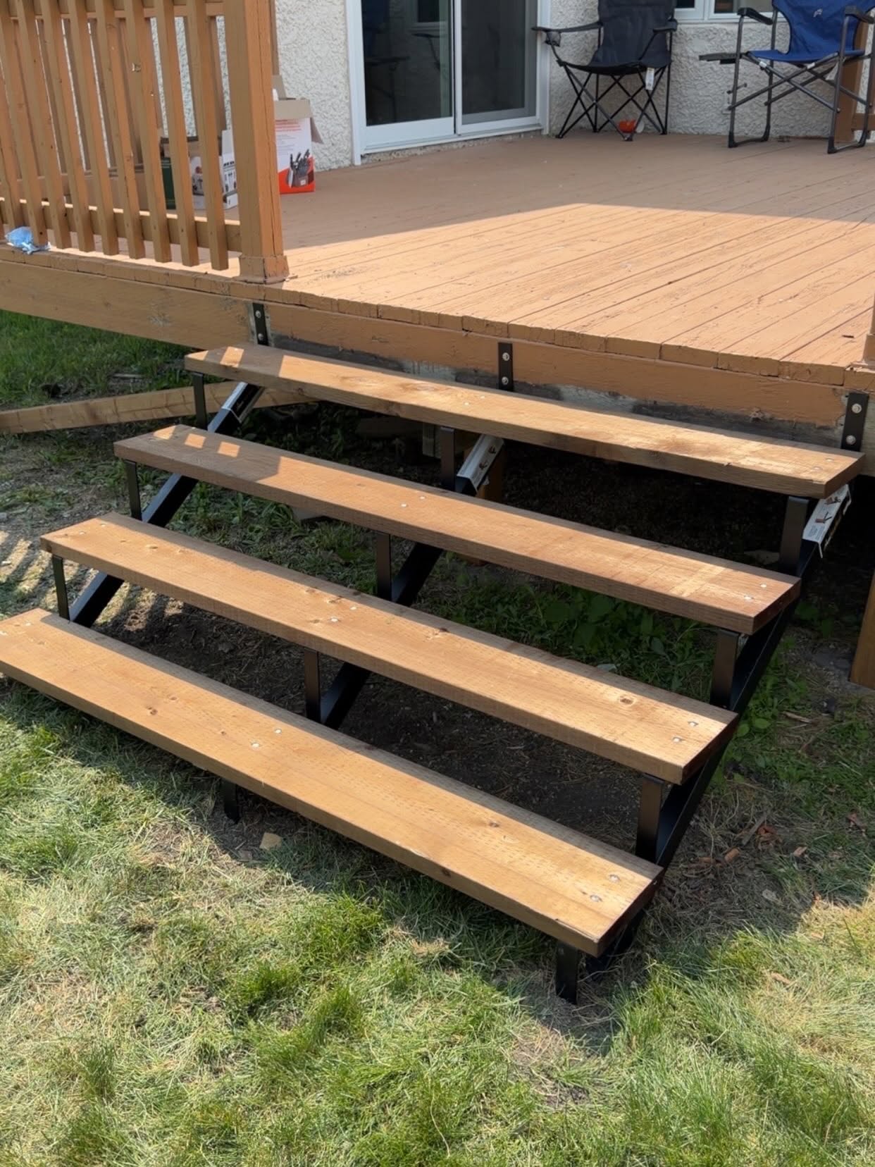Deck Stairs Replacement