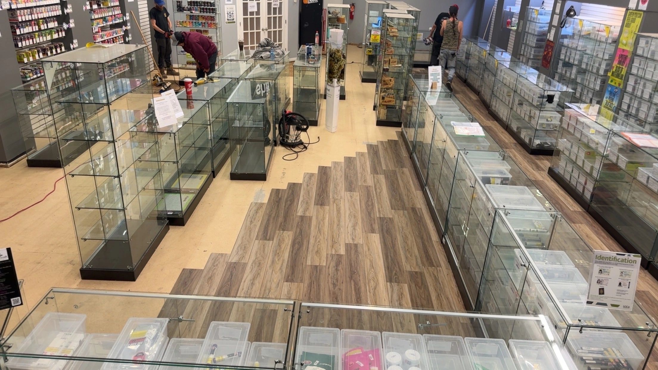 Commercial Flooring Installation - Retail Space